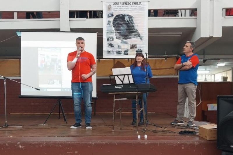 Homenajearon en el ex Nacional a estudiantes desaparecidos